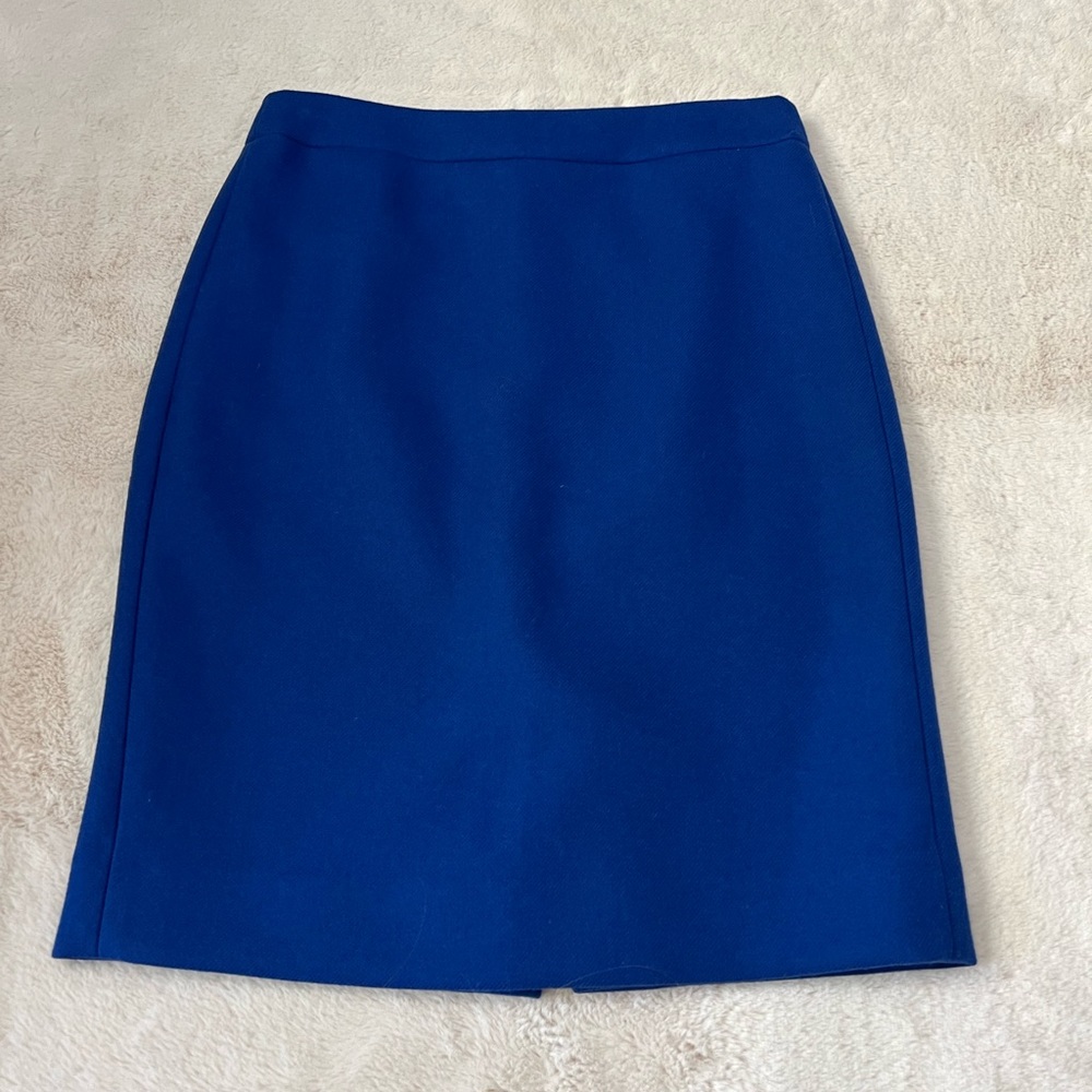 J.Crew No. 2 Wool Pencil Skirt - Size Petite
